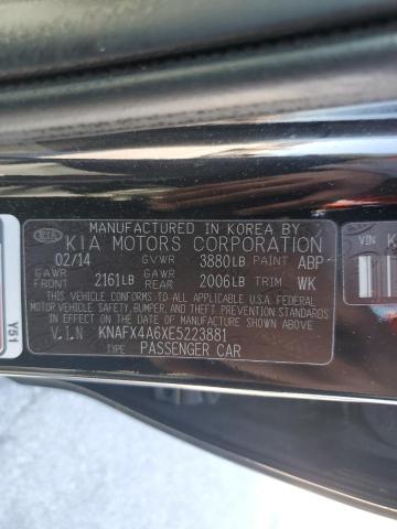 KNAFX4A6XE5223881 KIA FORTE LX