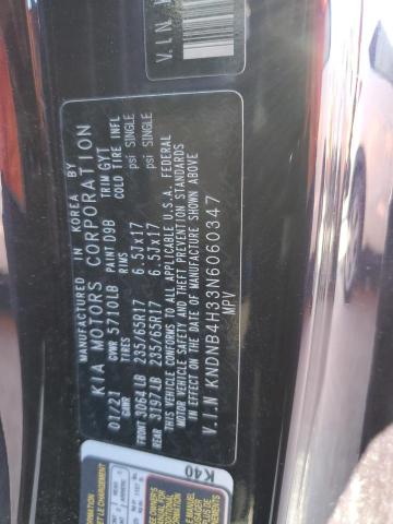 KNDNB4H33N6060347 KIA Carnival Lx