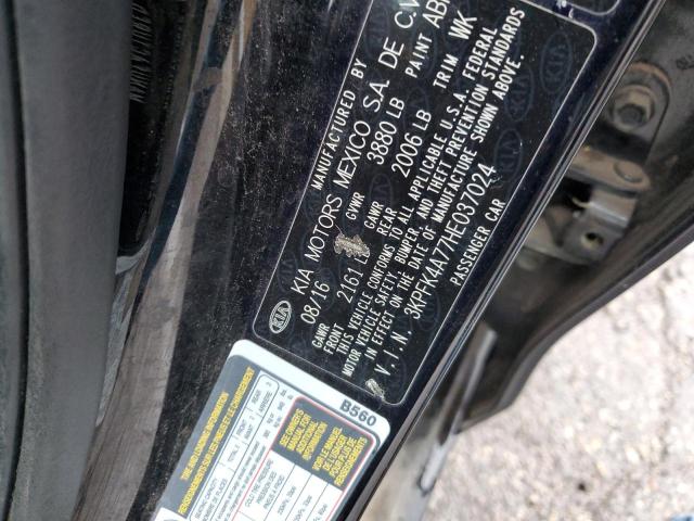 3KPFK4A77HE037024 KIA FORTE LX