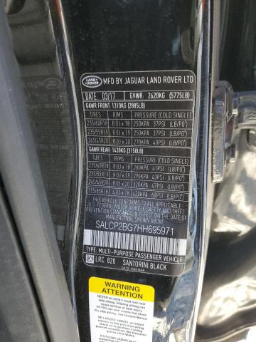 2017 LAND ROVER DISCOVERY - SALCP2BG7HH695971