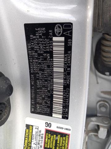 2018 TOYOTA COROLLA - 2T1BURHEXJC092954