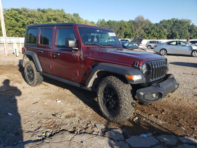  JEEP WRANGLER 2021 Червоний