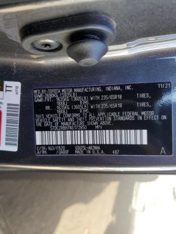 VIN 5TDCZRBH7NS172850 2022 Toyota Highlander, L no.13