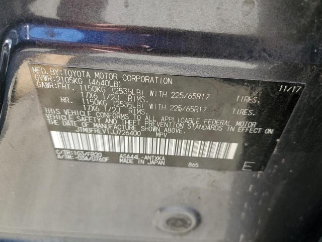 2018 TOYOTA RAV4 LE - JTMBFREV1JJ726400