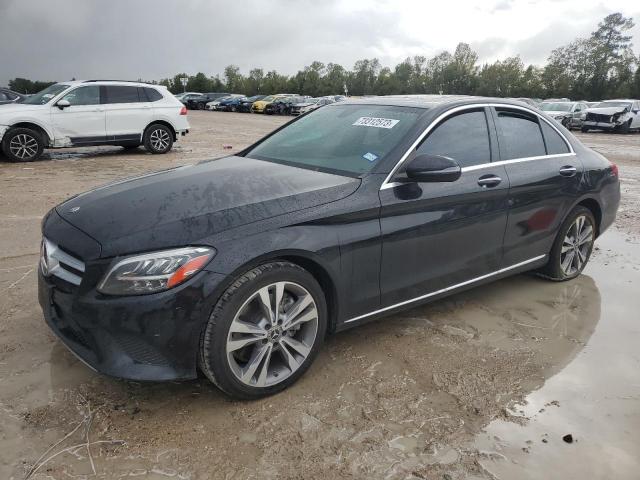 MERCEDES-BENZ C 300 2020 black  gas WDDWF8DB8LR539121 photo #1