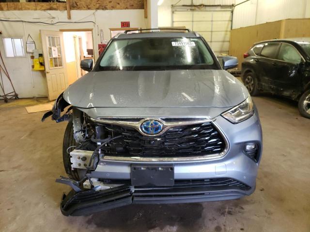 VIN 5TDXBRCH3NS097181 2022 Toyota Highlander, Hybri... no.5