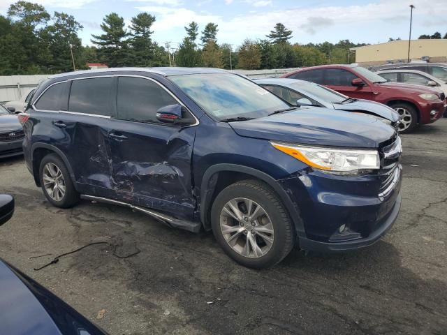 VIN 5TDJKRFH3ES037774 2014 Toyota Highlander, Xle no.4