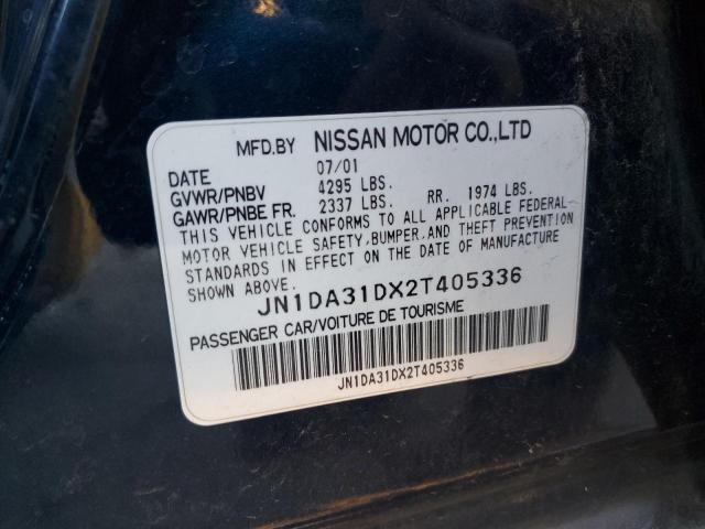 JN1DA31DX2T405336 2002 Nissan Maxima Gle