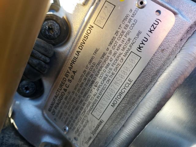 2021 APRILIA RSV4 1100 ZD4KYUA07MS000308