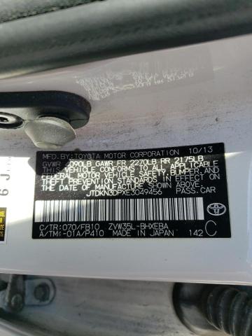 JTDKN3DPXE3049456 Toyota PRIUS PLUG-IN