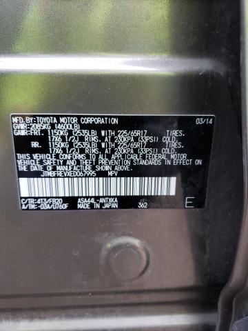 JTMBFREVXED067995 Toyota RAV4 LE
