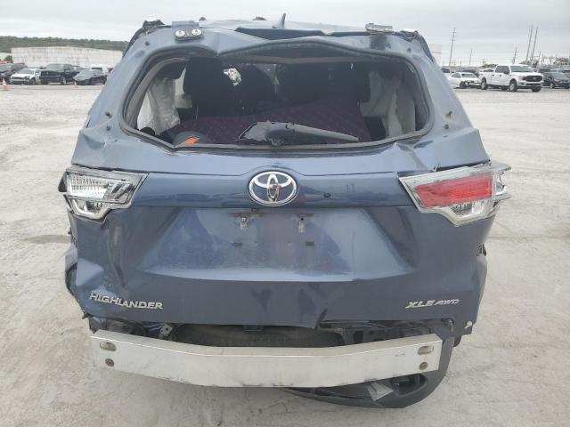 VIN 5TDJKRFH0ES065080 2014 Toyota Highlander, Xle no.6