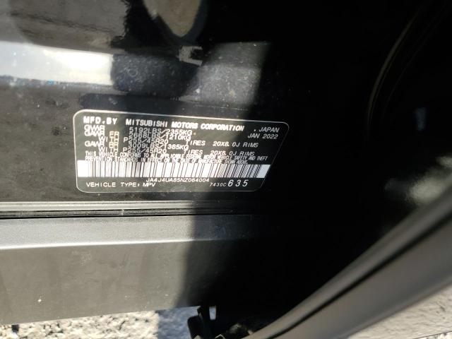 JA4J4UA85NZ064004 Mitsubishi Outlander Se