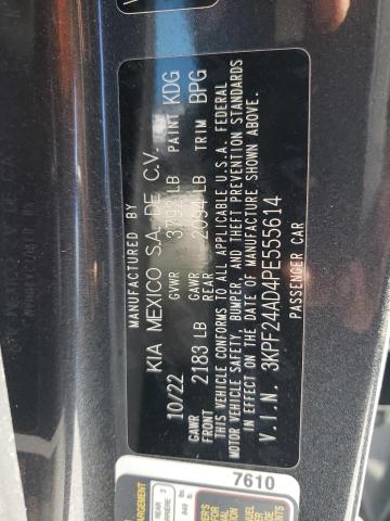 3KPF24AD4PE555614 KIA FORTE LX