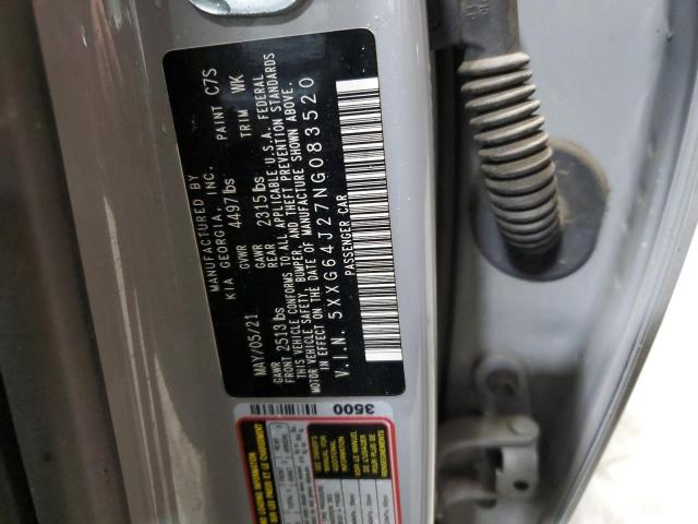 5XXG64J27NG083520 KIA K5 GT LINE