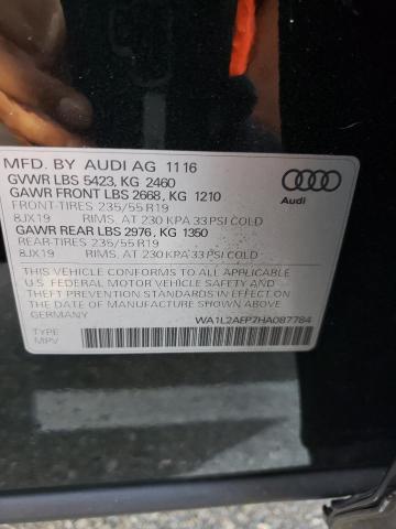 WA1L2AFP7HA087784 2017 AUDI Q5, photo no. 13