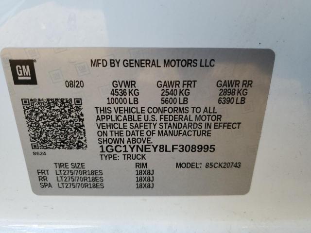 1GC1YNEY8LF308995 Chevrolet Silverado K2500 Heavy Duty Lt