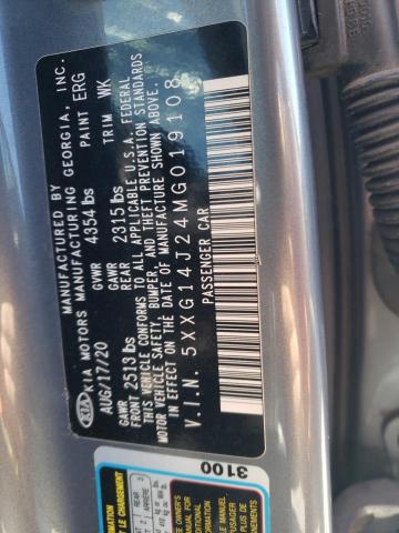 5XXG14J24MG019108 KIA K5 LXS