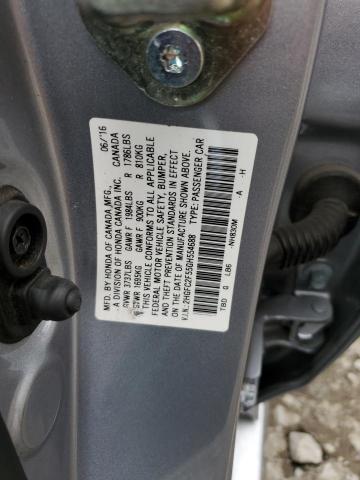 2HGFC2F55GH554688 Honda Civic Lx