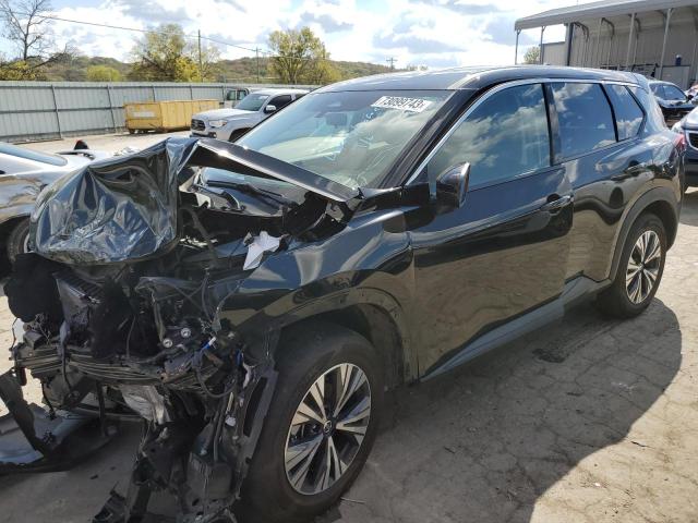  NISSAN ROGUE 2021 Чорний