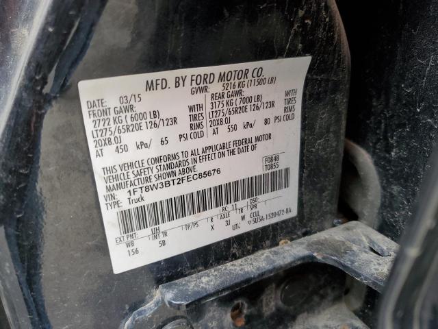 1FT8W3BT2FEC85676 | 2015 Ford f350 super duty