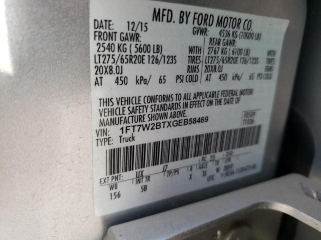 1FT7W2BTXGEB58469 Ford F250 Super Duty