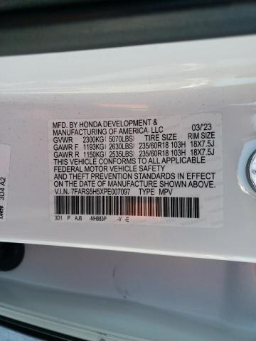 2023 HONDA CR-V SPORT - 7FARS5H5XPE007097