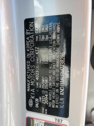 KNDJ33AU1M7738286 KIA SOUL EX