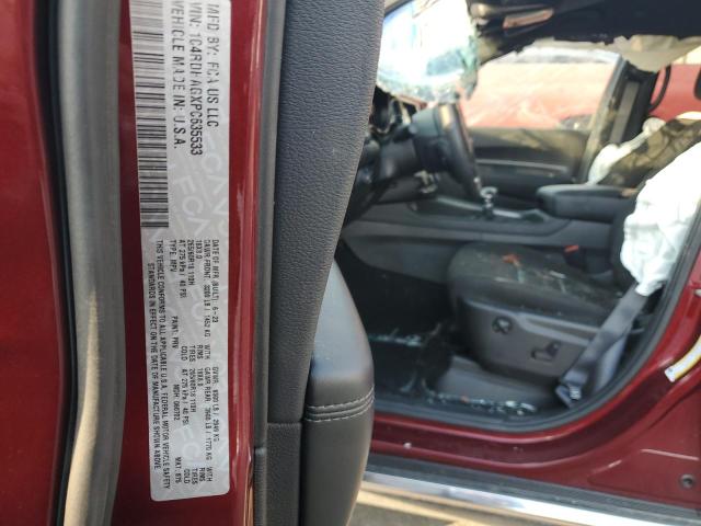 1C4RDHAGXPC635533 Dodge Durango Sxt