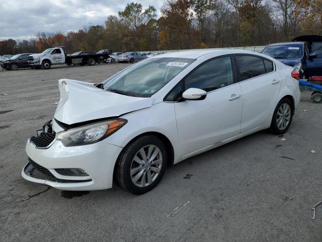 2014 Kia Forte Ex 2.0L de vânzare în Ellwood City, PA - Front End