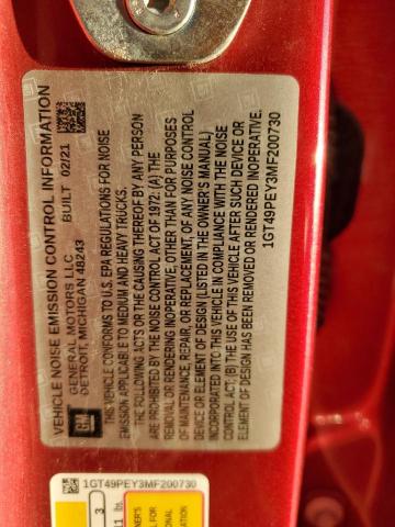 1GT49PEY3MF200730 GMC Sierra K2500 At4