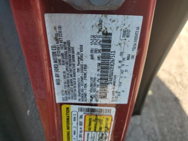 3FA6P0UU2ER267513 Ford Fusion S Hybrid
