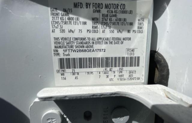 1FT7W2B68GEA17572 Ford F250 Super Duty