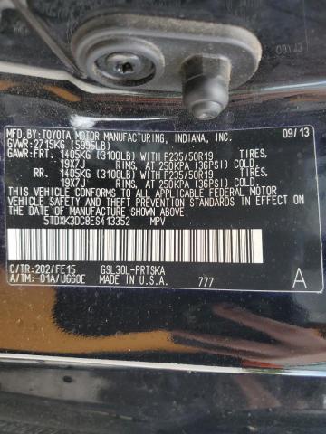 5TDXK3DC8ES413352 2014 TOYOTA SIENNA - Image 14