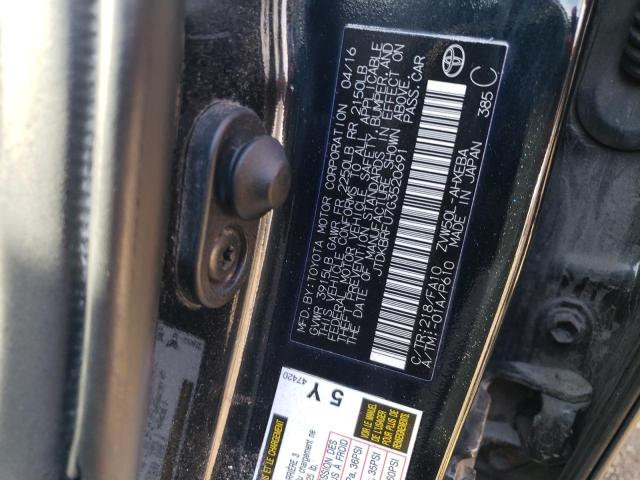 2016 TOYOTA PRIUS - JTDKBRFU7G3520691