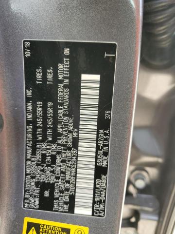 5TDYZRFH4KS294397 Toyota Highlander Limited