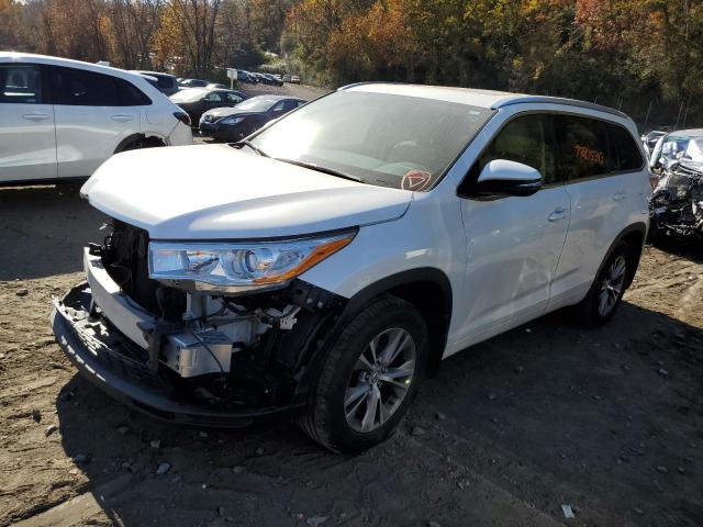 VIN 5TDJKRFHXES027100 2014 Toyota Highlander, Xle no.1