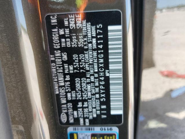 5XYP64HCXMG141175 KIA Telluride S