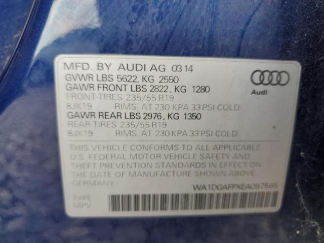 VIN WA1DGAFPXEA097565 2014 Audi Q5, Premium Plus no.13