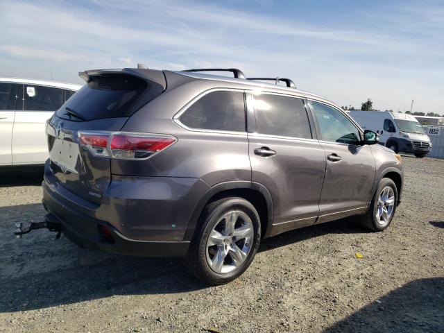 VIN 5TDYKRFH4ES036745 2014 Toyota Highlander, Limited no.3