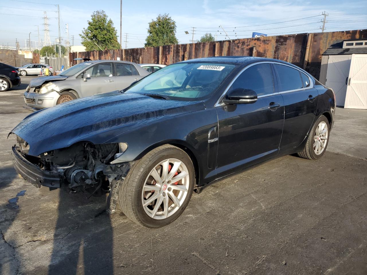 2009 black jaguar xf