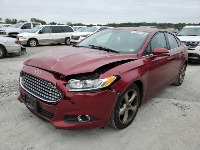Lot #2421411029 2016 FORD FUSION SE salvage car