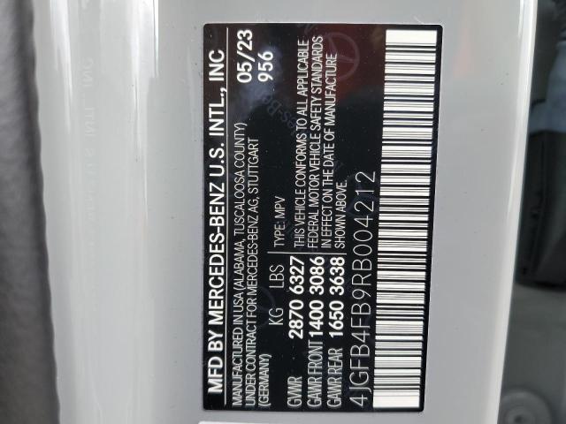 4JGFB4FB9RB004212 Mercedes-Benz Gle 350 4matic