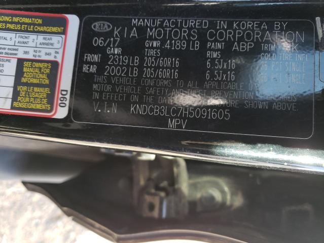KNDCB3LC7H5091605 KIA NIRO FE