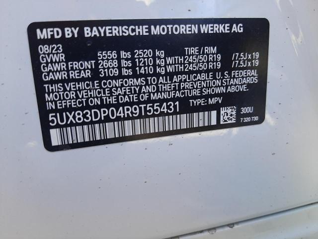 2024 BMW X3 M40I - 5UX83DP04R9T55431