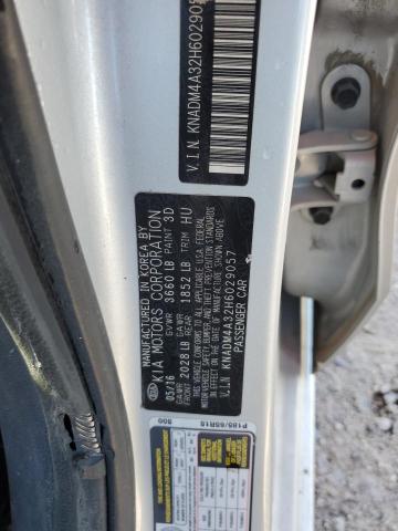 KNADM4A32H6029057 KIA RIO LX
