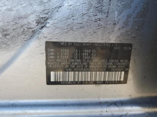 4S3GKAD60H3601688 Subaru Impreza Premium Plus