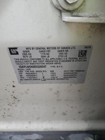 2GKFLWEK8E6328347 GMC Terrain Sle