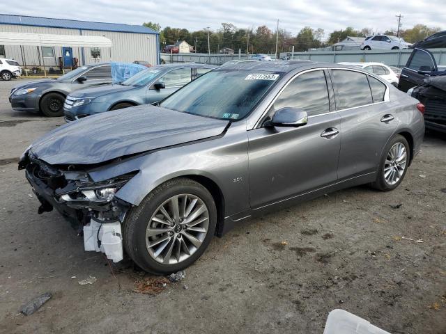 Vin: jn1ev7ar6km550265, lot: 72717553, infiniti q50 luxe 20191