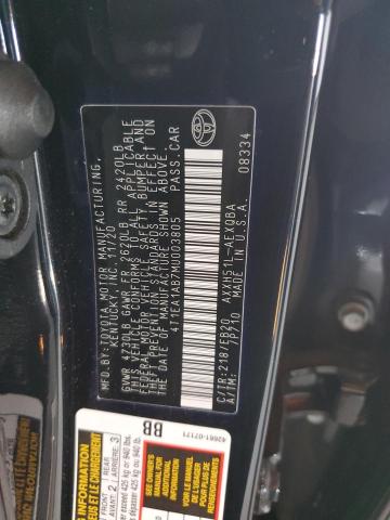 2021 TOYOTA AVALON XSE 4T1EA1AB7MU003805